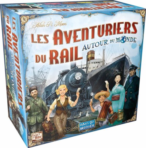 Les aventuriers du rail autour du monde - boite