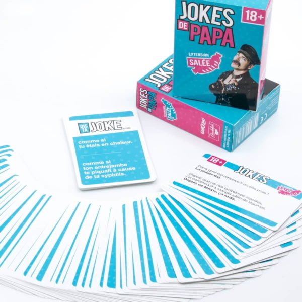 Jokes De Papa Version Salée dans le top des meilleurs jeux de société pour adultes