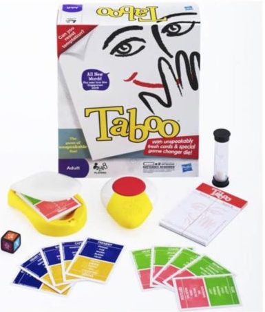 Taboo est dans le classement des meilleurs jeux de société à jouer entre amis