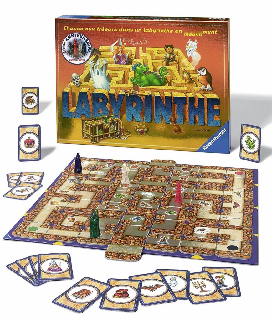 Labyrinthe, un classique des jeux pour enfants de 8 ans