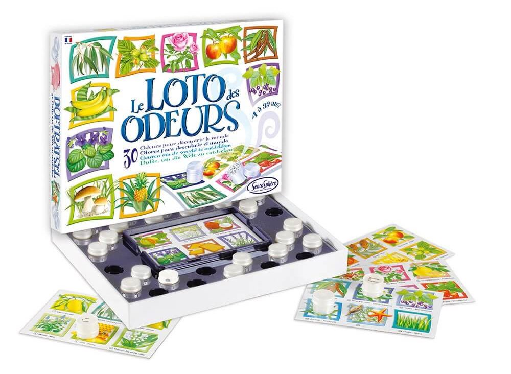 Le Loto Des Odeurs, le meilleur jeu olfactif pour enfant de 4 ans 