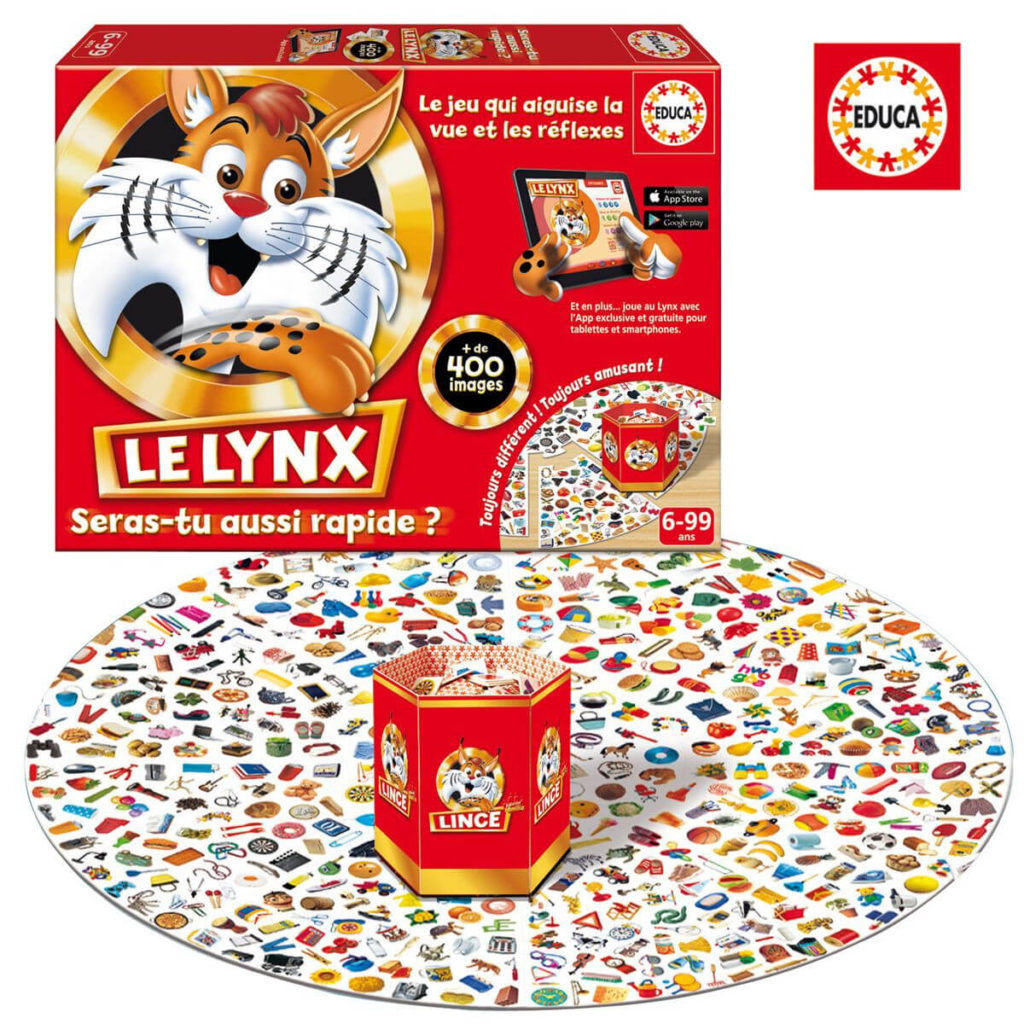 Le Lynx : le jeu d'observation classique pour enfants de 6 ans