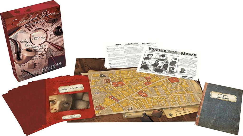 Sherlock Holmes Jack L'eventreur & Aventures à West End, le meilleur jeu d'enquête