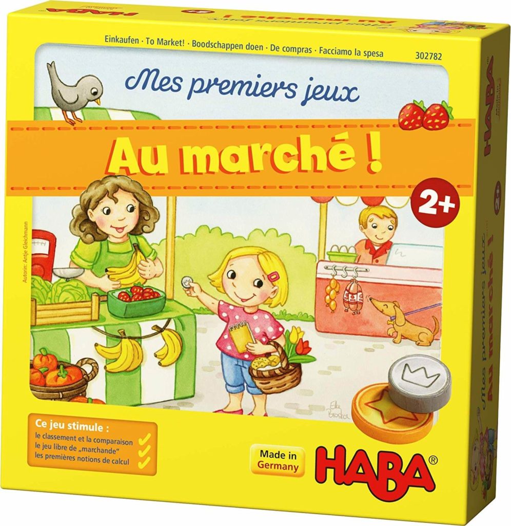 Au Marché, un jeu HABA pour faire les courses comme les grands !